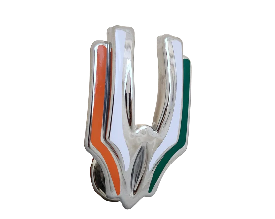 PRIGAN BONNET EMBLEM TRI COLOUR WHEEL COVER UNIVERSAL FIT (Set of 4) - Image 3