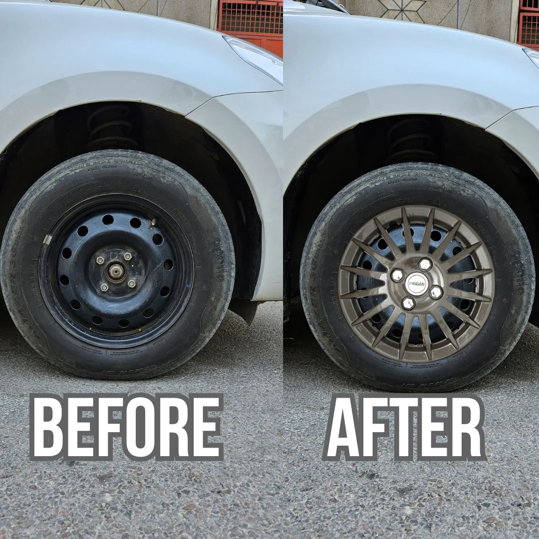PRIGAN CAMRY GREY WHEEL COVER  (Set of 4)  AVAILABLE IN 12,13,14,15,16 INCH - Image 3