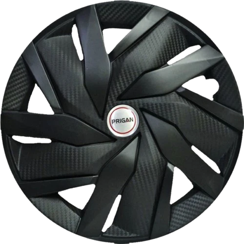PRIGAN EAGLE BLACK WHEEL COVER  (Set of 4)  AVAILABLE IN 12,13,14,15 INCH