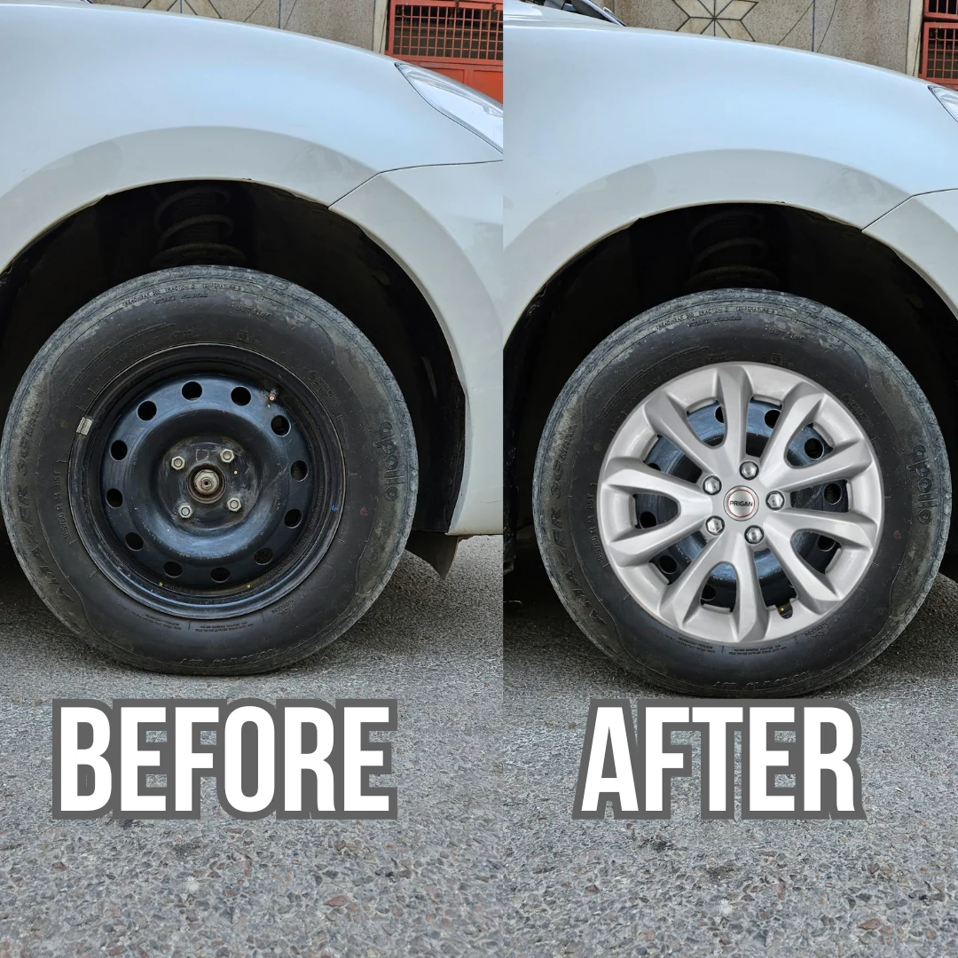 PRIGAN NEW GRAND VITARA 17 INCH SILVER WHEEL COVER  (Set of 4)  AVAILABLE IN 17 INCH  (Copy) - Image 3