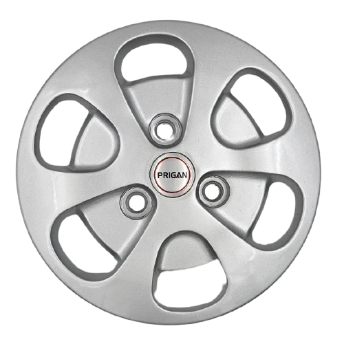 PRIGAN NANO SILVER WHEEL COVER  (Set of 4)  AVAILABLE IN 12 INCH  (BOLT FITTING)