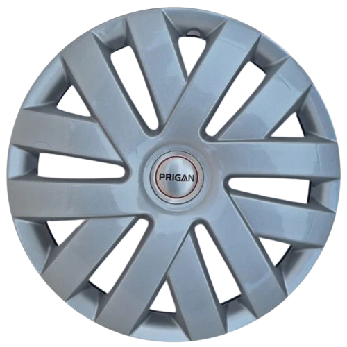 PRIGAN POLO 15 INCH SILVER WHEEL COVER  (Set of 4)  AVAILABLE IN 15 INCH