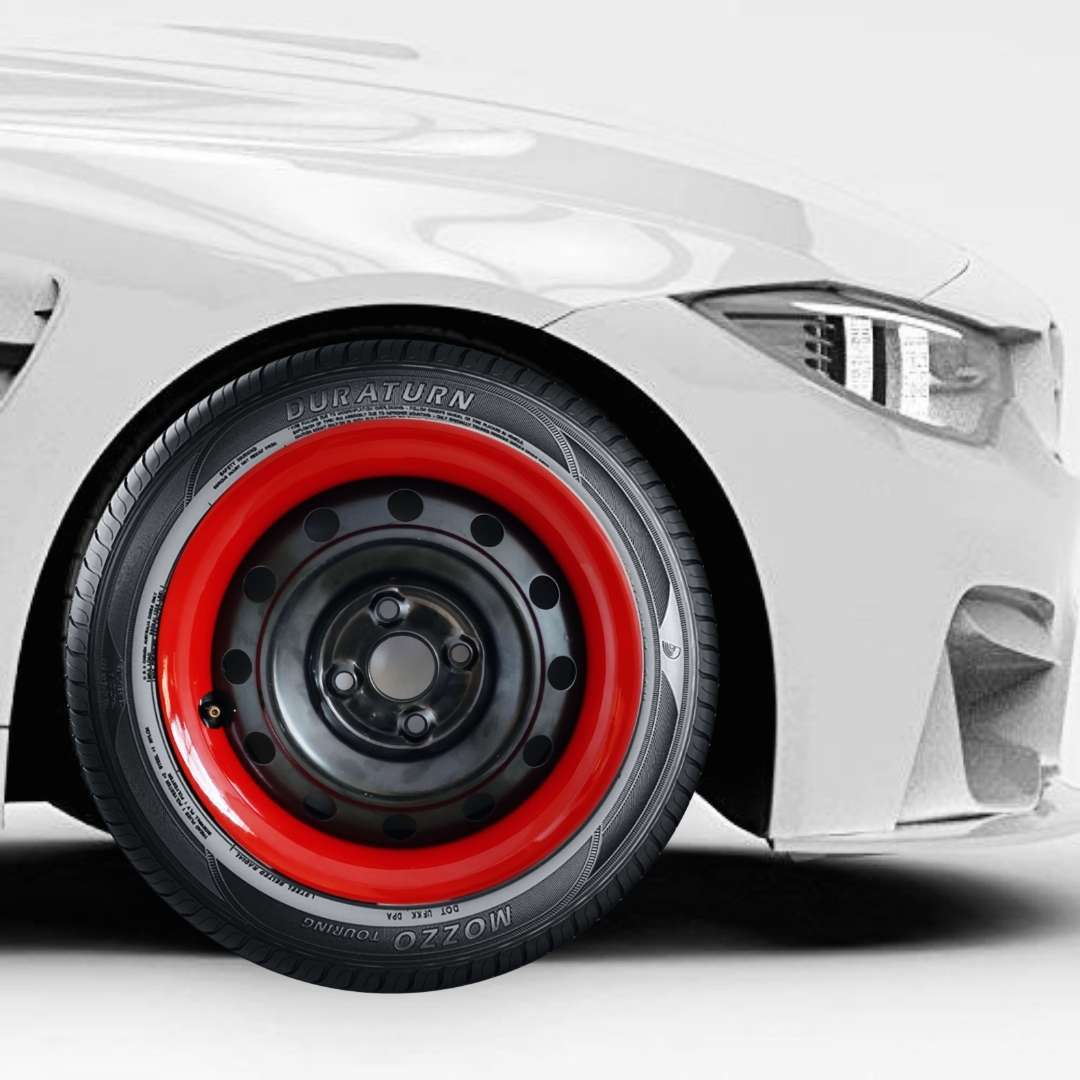 PRIGAN TRIM RED WHEEL COVER  (Set of 4)  AVAILABLE IN 12,13,14,15,16 INCH - Image 7