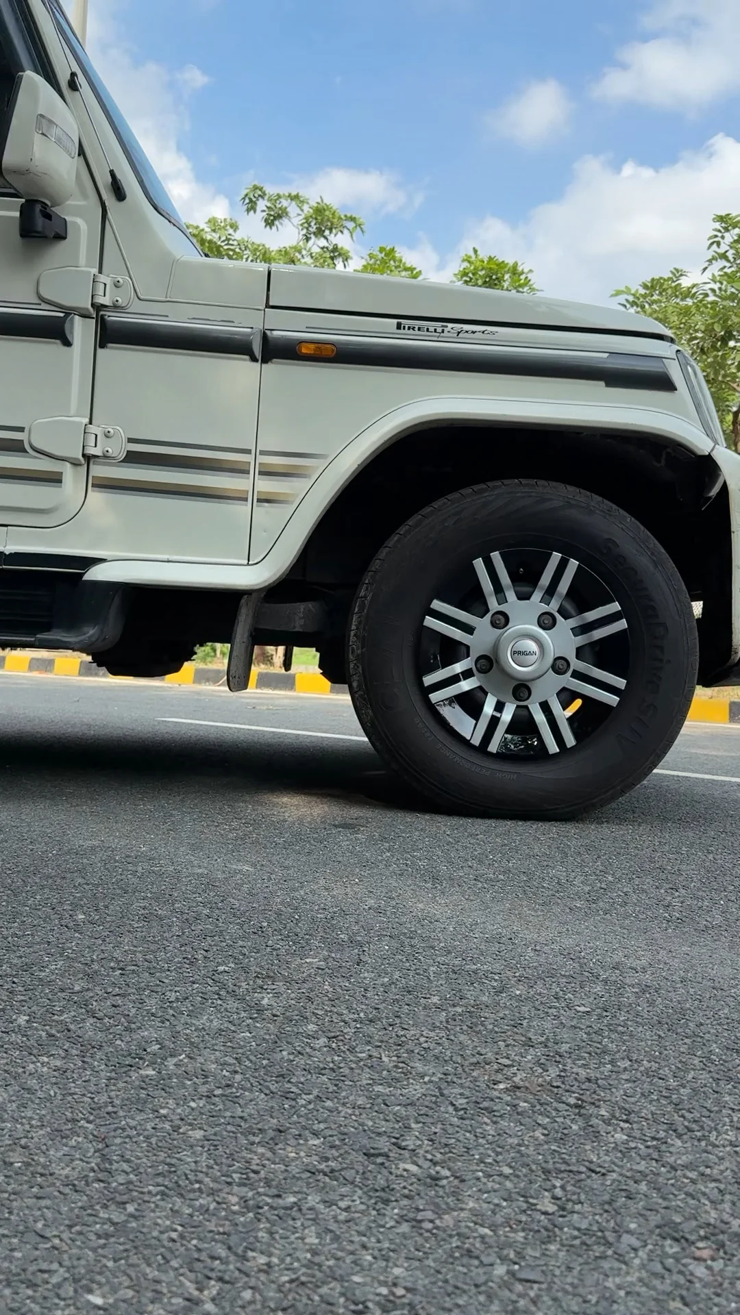 PRIGAN WHEEL COVER FOR BOLERO AND FORCE ONLY | SILVER BLACK WHEEL CAP  (Set of 4)  AVAILABLE IN 15 &16 INCH (MODEL- BOLERO/FORCE T4) - Image 5